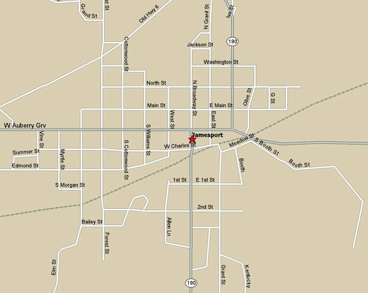 Map to montana log and hearth in jamesport missouri